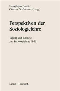 Perspektiven Der Soziologielehre