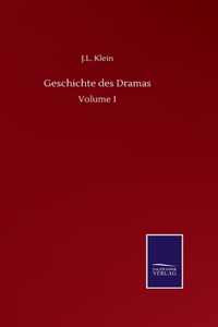 Geschichte des Dramas