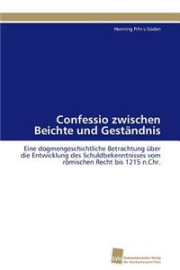 Confessio zwischen Beichte und Geständnis
