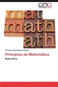 Principios de Matemática