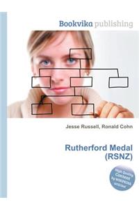 Rutherford Medal (Rsnz)