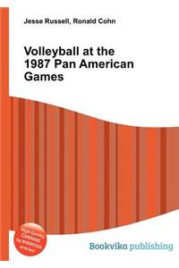 Volleyball at the 1987 Pan American Games