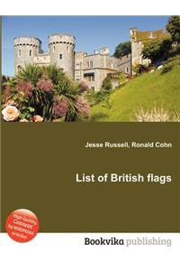 List of British Flags