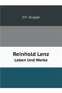 Reinhold Lenz Leben Und Werke