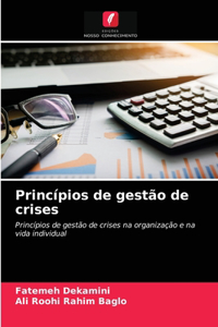 Princípios de gestão de crises