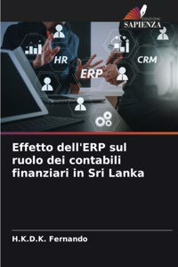 Effetto dell'ERP sul ruolo dei contabili finanziari in Sri Lanka