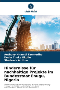 Hindernisse für nachhaltige Projekte im Bundesstaat Enugu, Nigeria