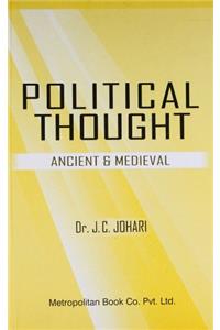 Political Thought : Ancient & Medieval Vol.1 7/e PB