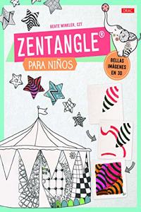 Zentangle para ninos: Bellas imagenes en 3D