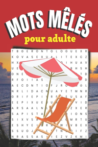 Mots mêlés pour adulte