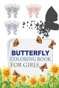 Butterfly Coloring Book For Girls