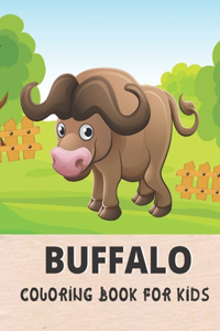 Buffalo Coloring Book For Kids
