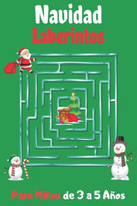 Navidad Laberintos Para Niños de 3 a 5 Años