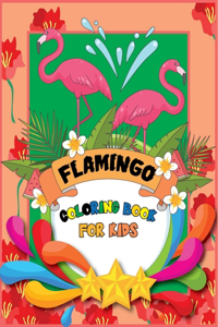 Flamingo Coloring Book for kids