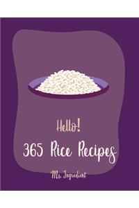 Hello! 365 Rice Recipes