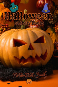 Halloween activity books for kids 3-5