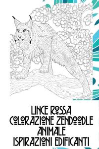 Colorazione Zendoodle - Ispirazioni edificanti - Animale - Lince rossa