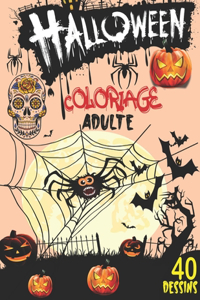 Coloriage Halloween Adulte