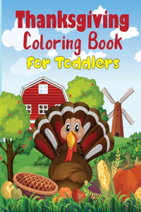 Thanksgiving Coloring Book For Toddlers