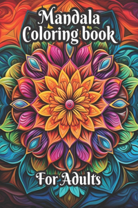 Mandala coloring book for adults