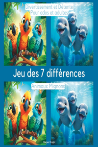 Jeu des 7 Différences - Animaux Mignons