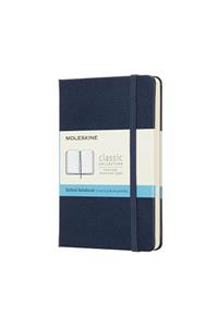Moleskine Sapphire Blue Notebook Pocket Dotted Hard