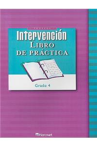 Trofeos: Intervencion Libro de Practica, Grado 4