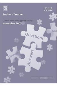 Business Taxation