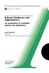 E-Book Platforms and Aggregators