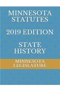 Minnesota Statutes 2019 Edition State History