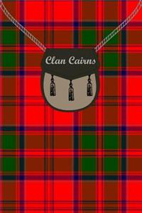 Clan Cairns Tartan Journal/Notebook