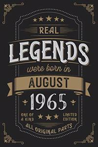 Real Legends were born in August 1965