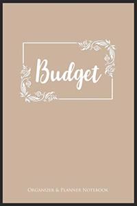Budget Organizer & Planner Notebook