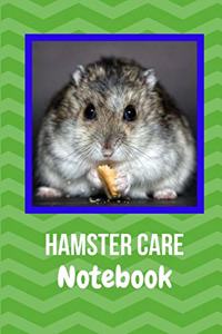 Hamster Care Notebook