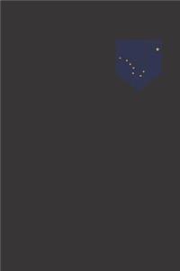 Alaska Pride Alaskan Flag Notebook Journal