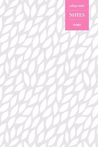 College Ruled Notes 110 Pages