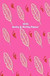 2020 Weekly & Monthly Planner