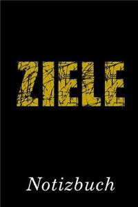 Ziele Notizbuch