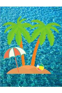 Beach Please Notebook Journal