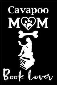 Cavapoo Mom Book Lover