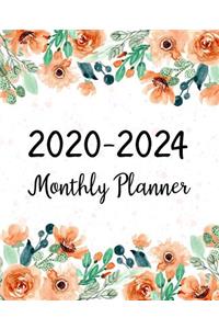 2020-2024 Monthly Planner