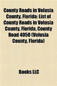 County Roads in Volusia County, Florida