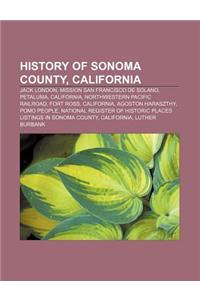 History of Sonoma County, California