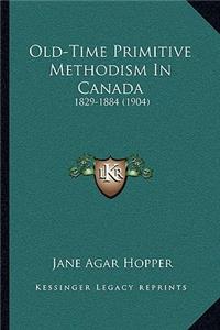 Old-Time Primitive Methodism In Canada