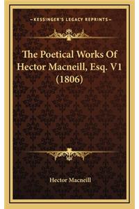 The Poetical Works of Hector MacNeill, Esq. V1 (1806)