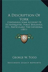 A Description Of York
