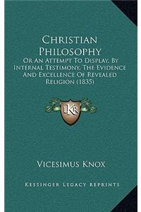 Christian Philosophy