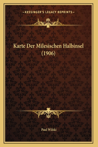 Karte Der Milesischen Halbinsel (1906)