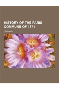 History of the Paris Commune of 1871