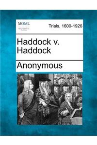 Haddock V. Haddock